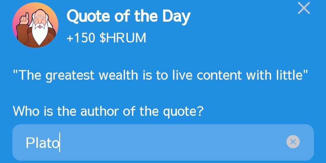 HRUM Quote of the Day : 13.11.2024