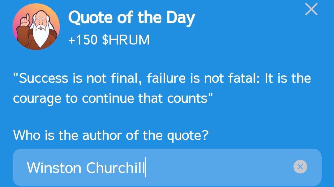 HRUM Quote of the Day : 18.11.2024